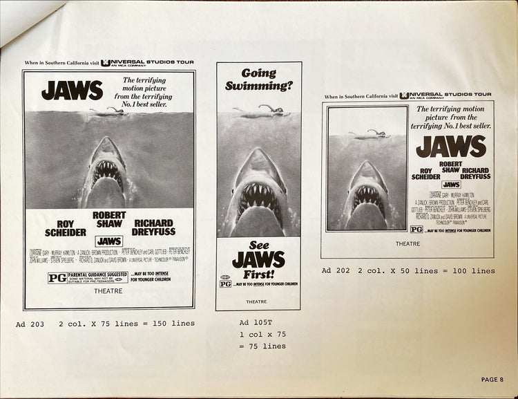 (218) JAWS pressbook 1975 - PosterCollectors.xyz