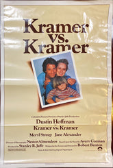 LI (279) KRAMER VS. KRAMER 1 sheet movie poster &