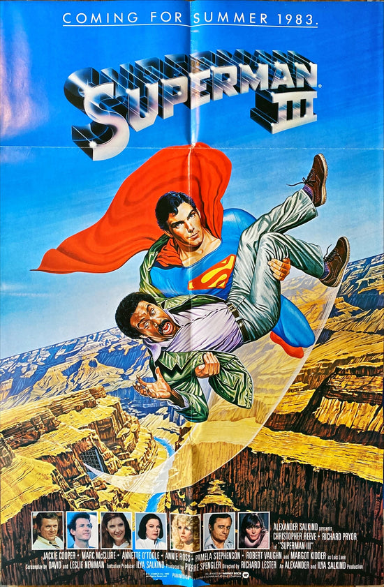 (41) SUPERMAN III advance 1 sheet 1983 - PosterCollectors.xyz