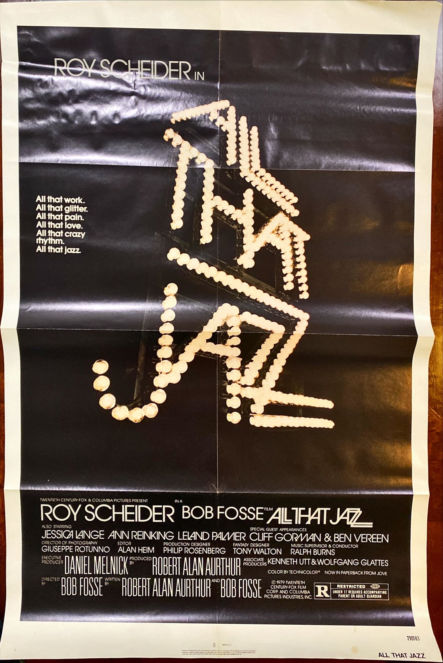 (277) ALL THAT JAZZ 1 sheet poster 1979 - PosterCollectors.xyz