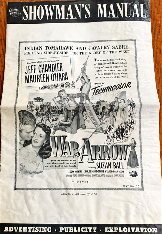 War Arrow,  Pressbook 1954