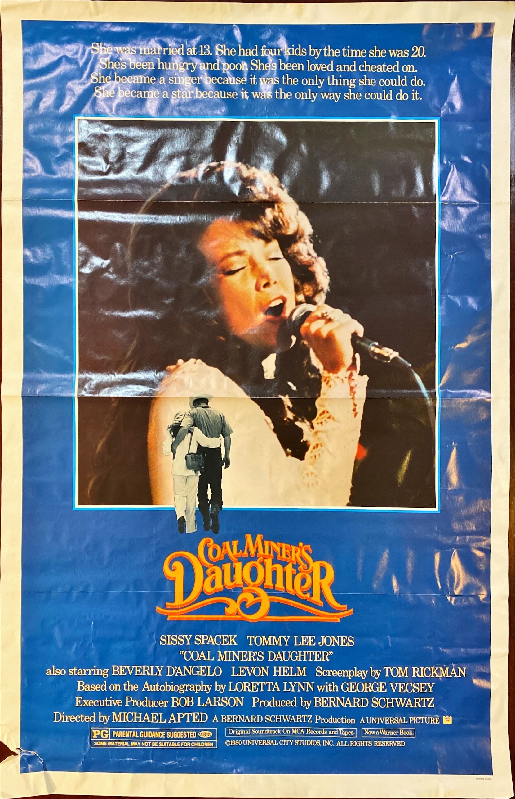 LI (275) COAL MINER'S DAUGHTER 1 sheet poster 1980 - PosterCollectors.xyz