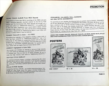 American Graffitti (1973) Pressbook
