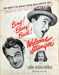 #603 WELCOME STRANGER pressbook '47 Bing Crosby