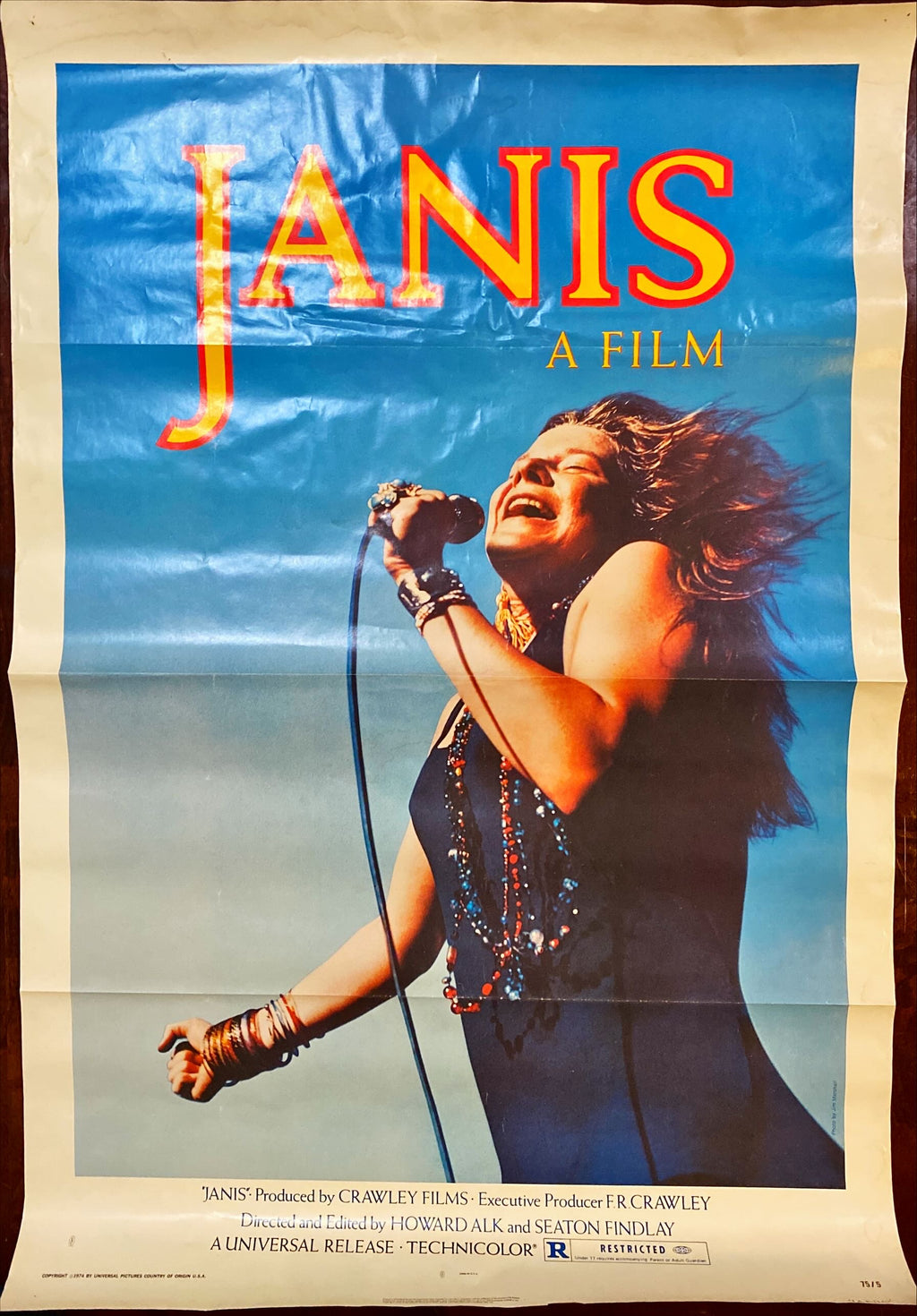LI -JANIS 1 sheet movie poster 1975 - PosterCollectors.xyz