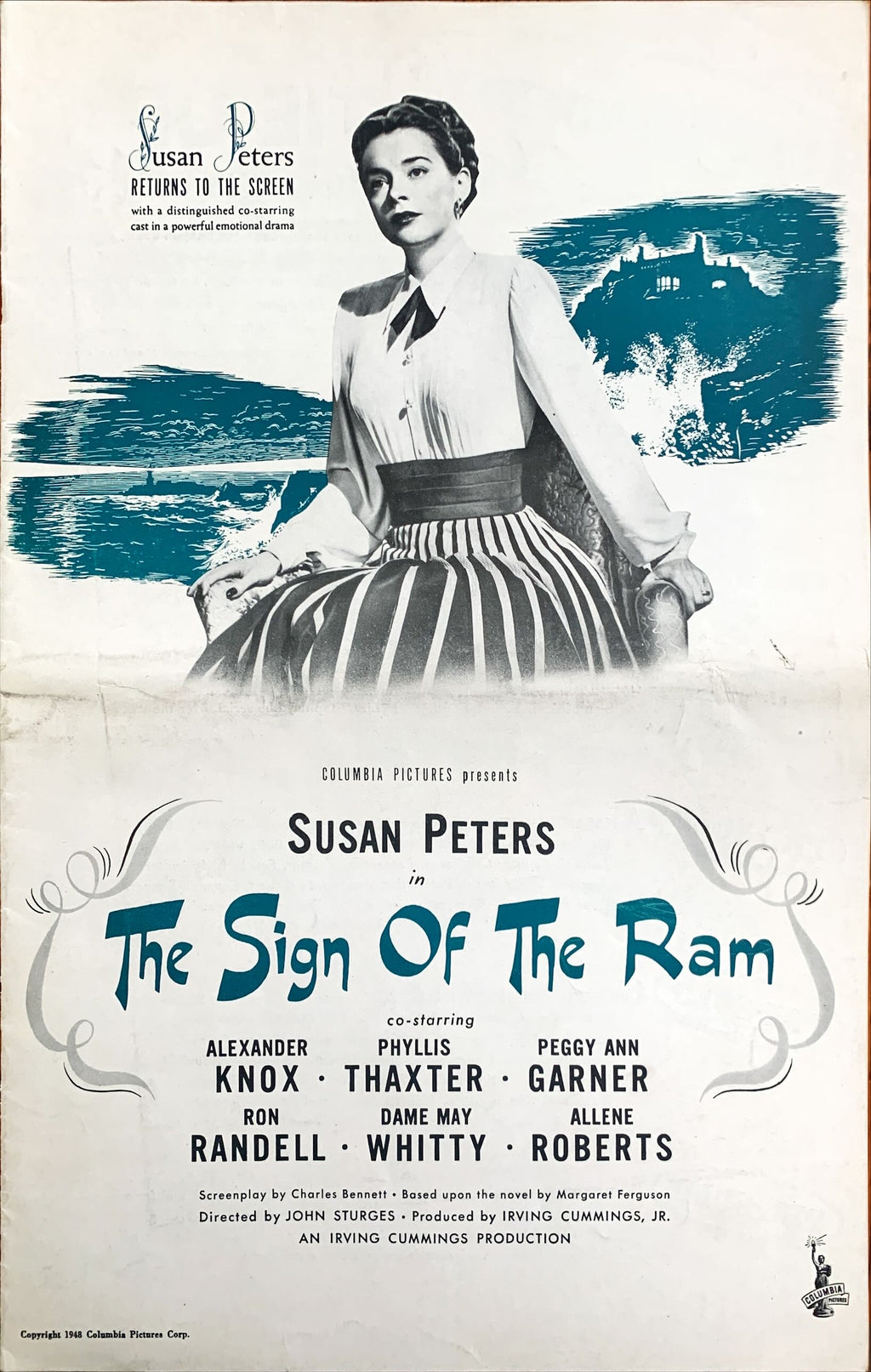 Sign of the Ram, Pressboook '48 John Sturges
