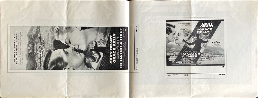 (37) TO CATCH A THIEF pressbook '55 - PosterCollectors.xyz