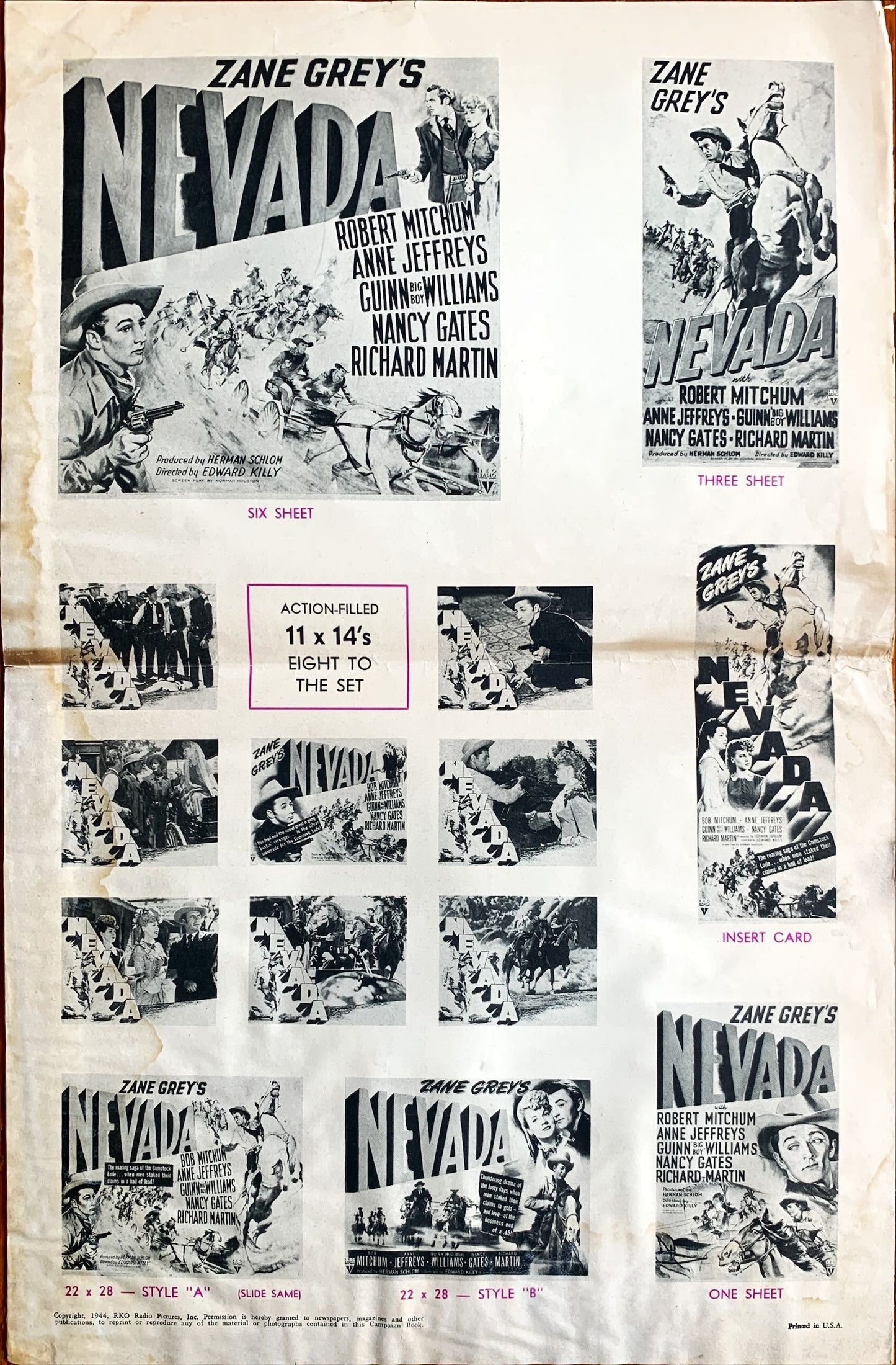 Pressbook Bundle (1950) 27x Pressbooks