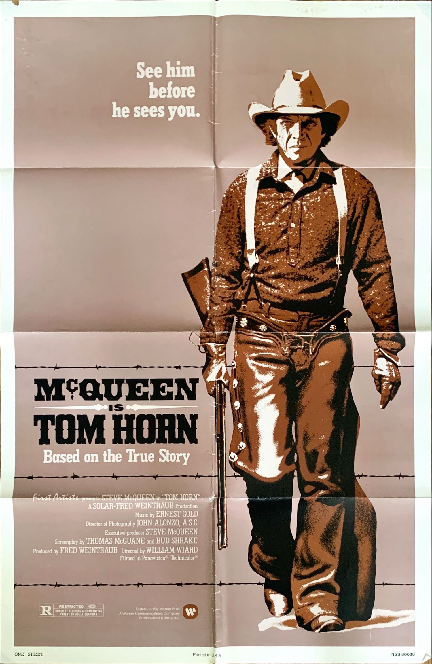 Tom Horn (1980) One Sheet Movie Poster – PosterCollectors.xyz