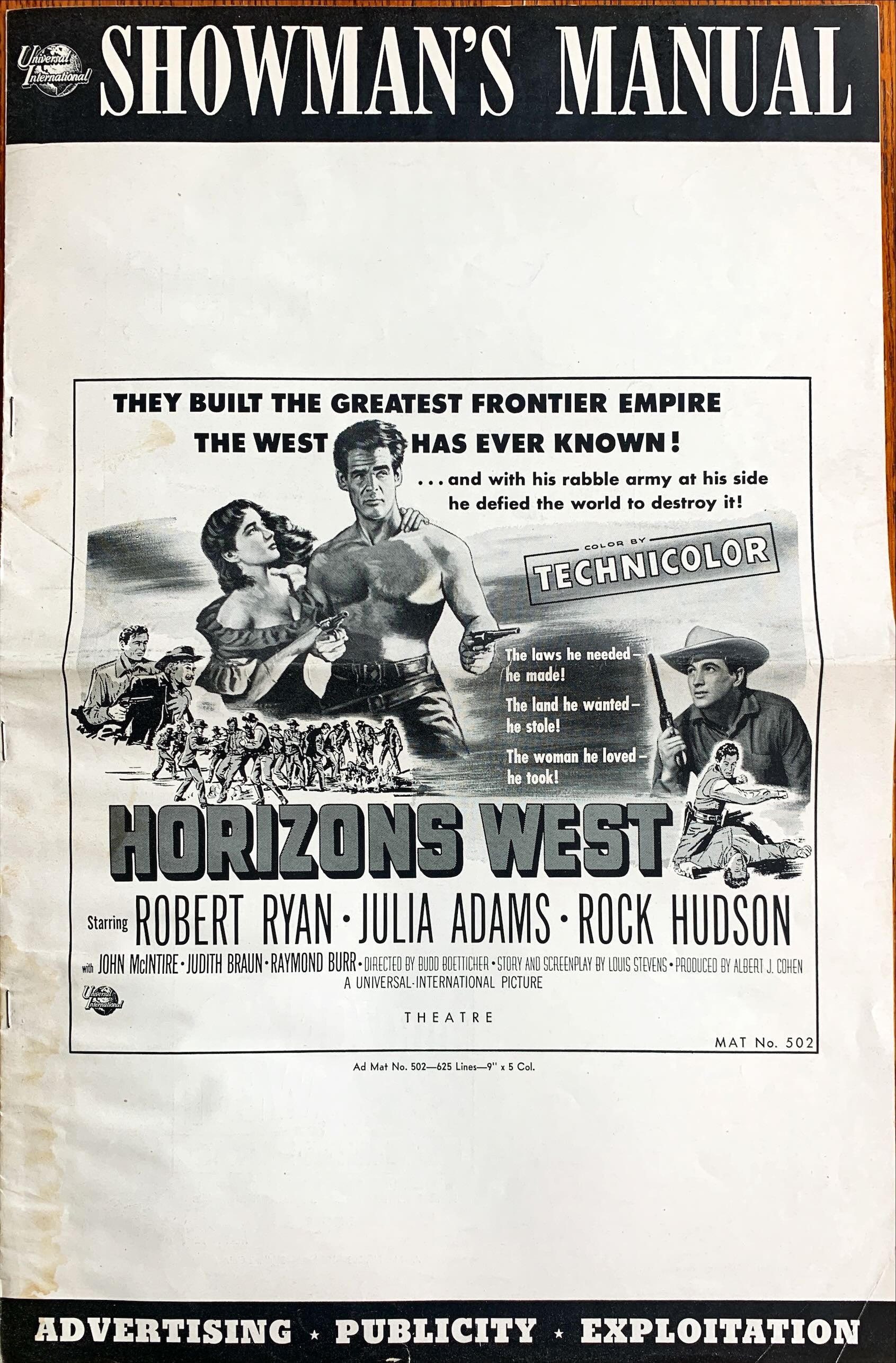 Pressbook Bundle (1950) 27x Pressbooks