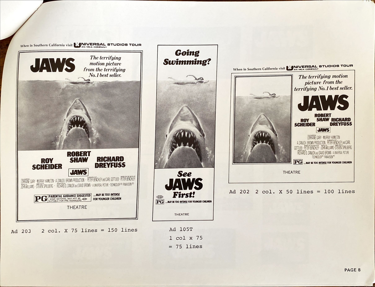 (217) JAWS pressbook 1975 - PosterCollectors.xyz