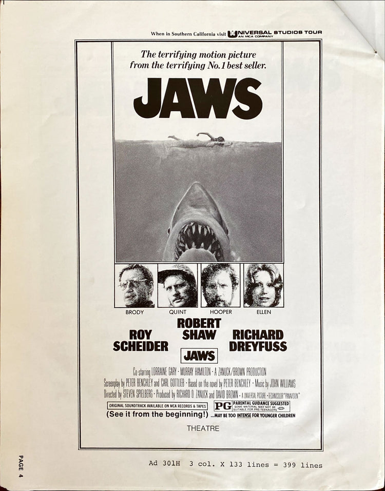 (218) JAWS pressbook 1975 - PosterCollectors.xyz