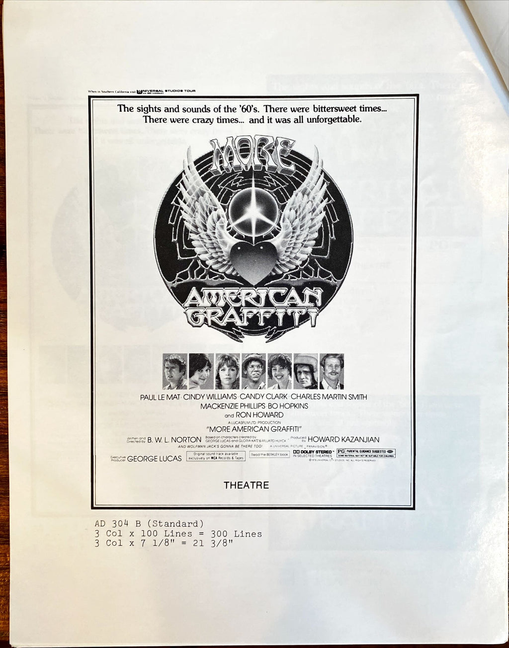 (220) MORE AMERICAN GRAFFITI Press Book '79 - PosterCollectors.xyz
