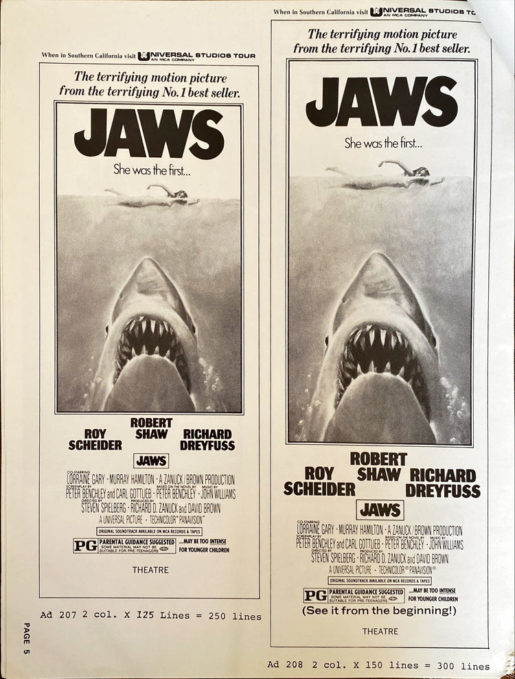 (217) JAWS pressbook 1975 - PosterCollectors.xyz