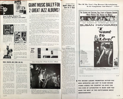 #598 I WANT TO LIVE pressbook '58 Susan Hayward