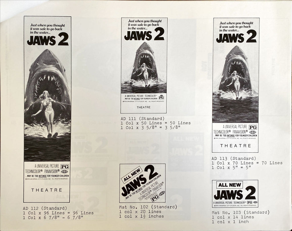 #219 JAWS 2 pressbook '78 - PosterCollectors.xyz
