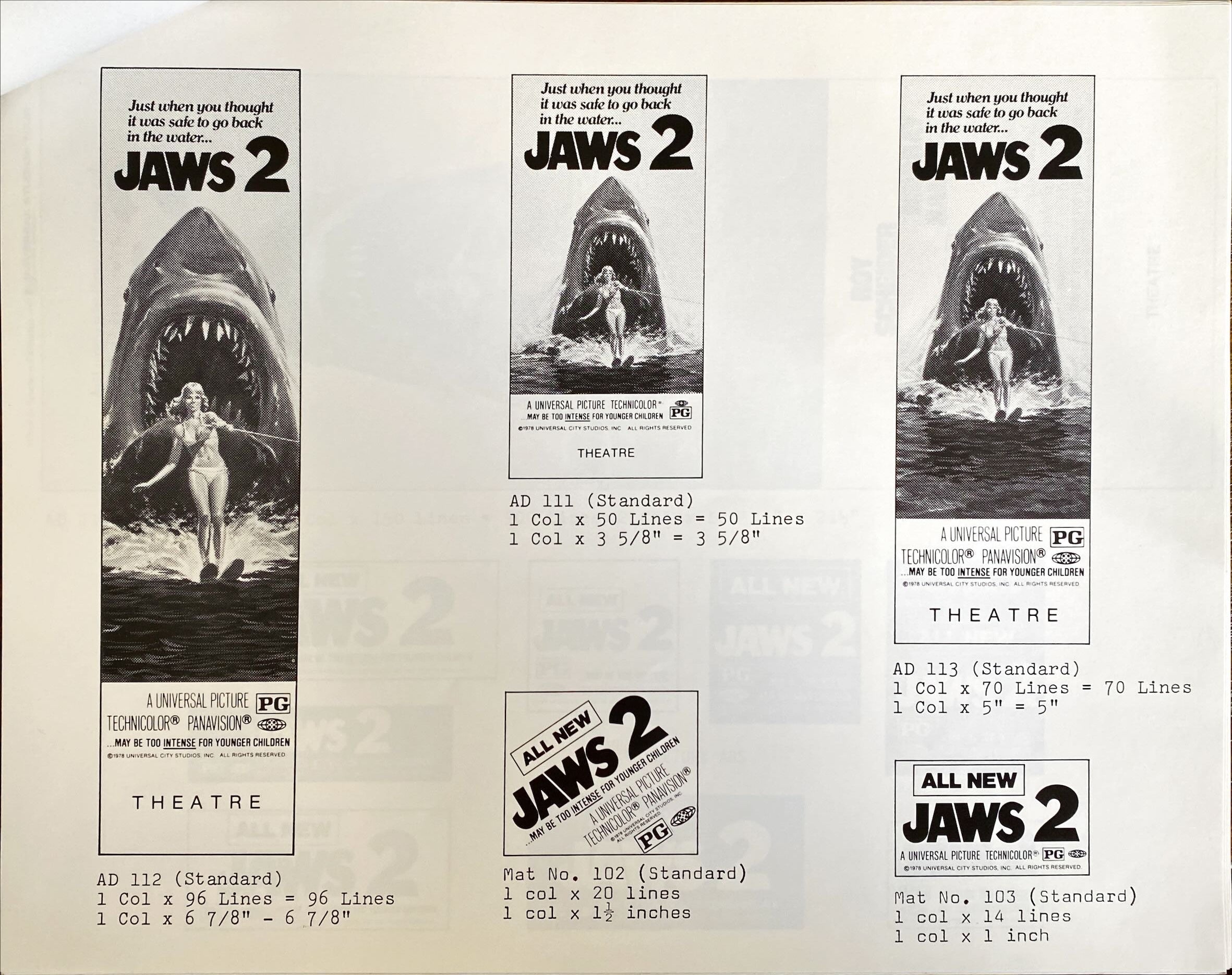 #219 JAWS 2 pressbook '78 - PosterCollectors.xyz