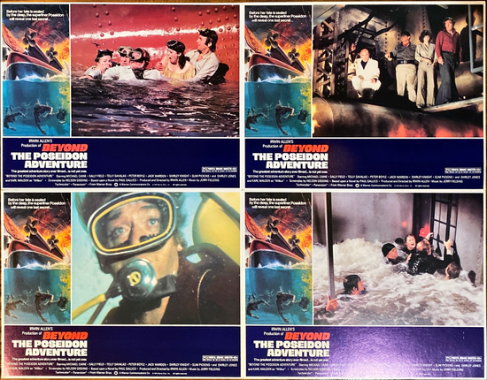 (257) BEYOND THE POSEIDON ADVENTURE Lobby Cards &