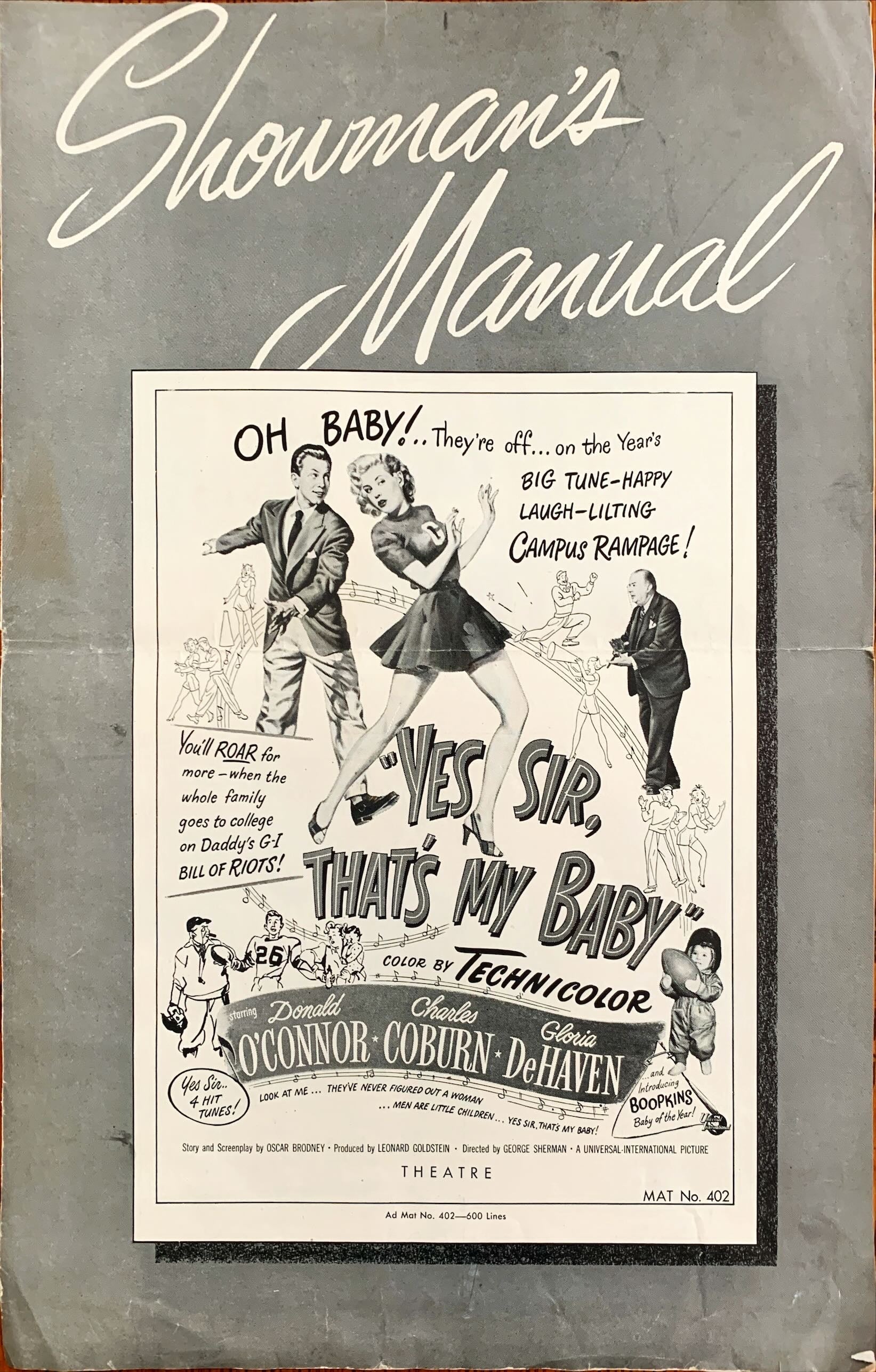 Pressbook Bundle (1950) 27x Pressbooks