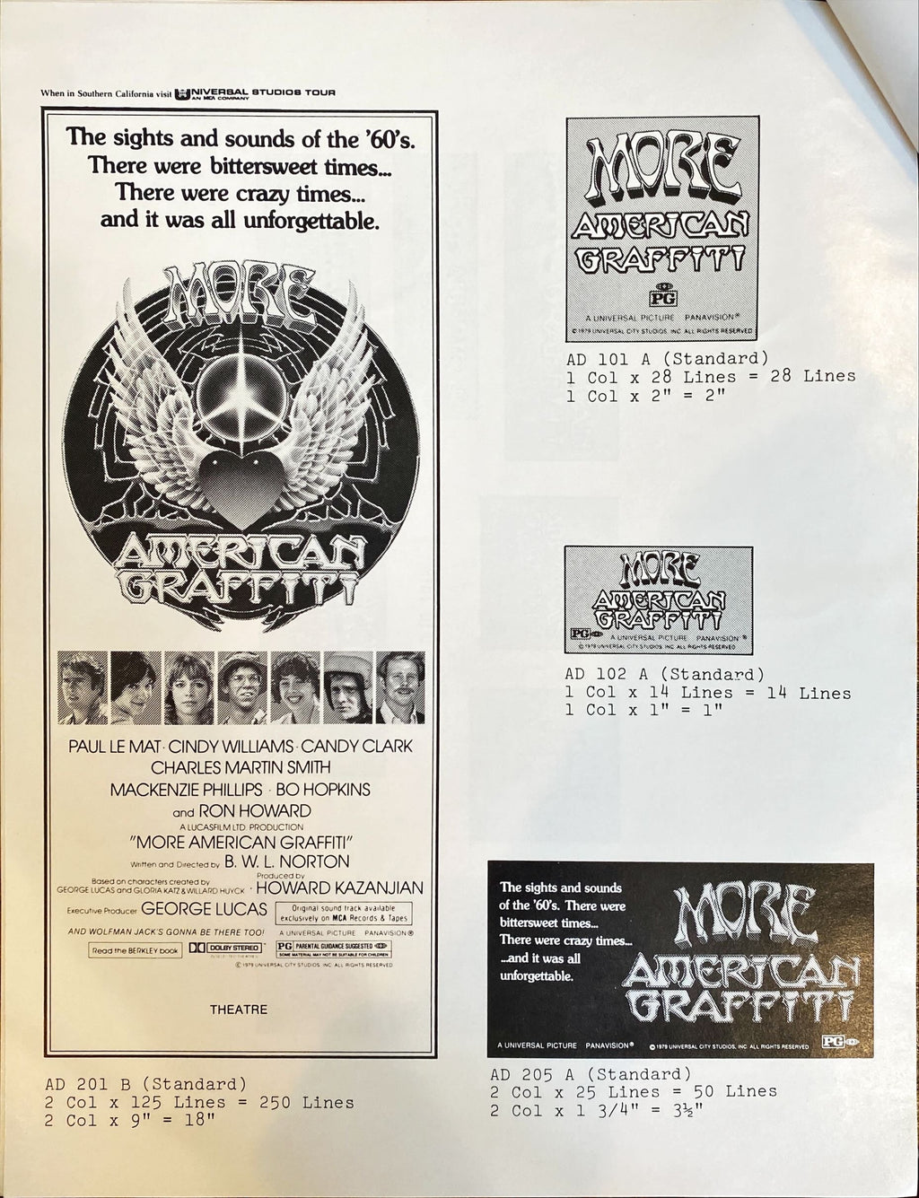 (220) MORE AMERICAN GRAFFITI Press Book '79 - PosterCollectors.xyz