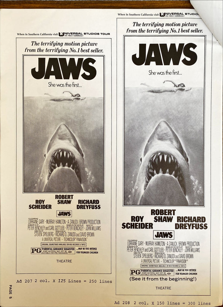 (218) JAWS pressbook 1975 - PosterCollectors.xyz