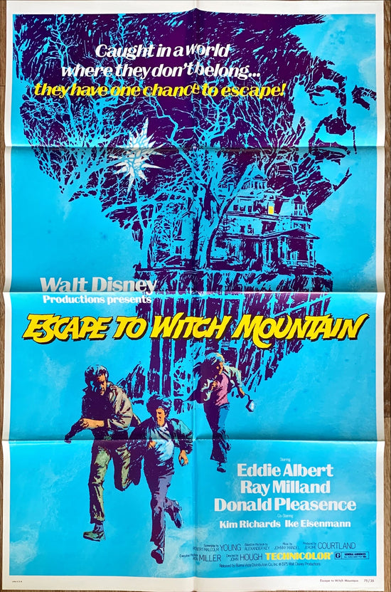 Escape To Witch Mountain, 1sh 1975 Disney