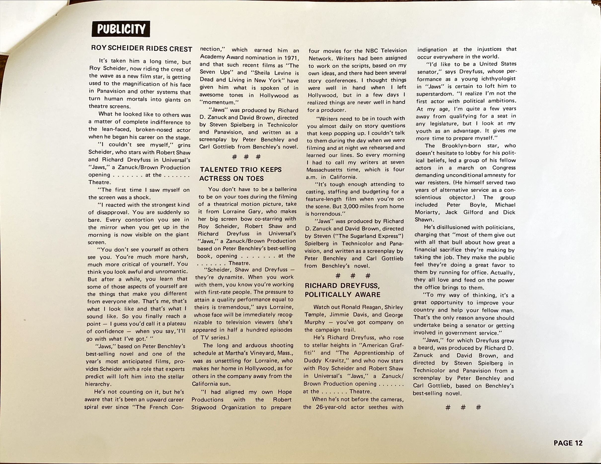 (217) JAWS pressbook 1975 - PosterCollectors.xyz