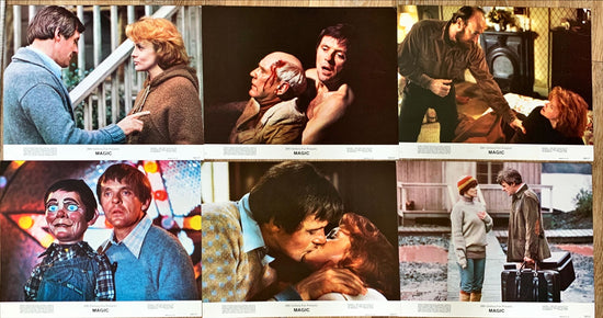 Magic (1978) 6x Lobby Cards - Anthony Hopkins