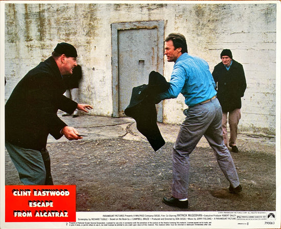 Escape From Alcatraz,  Lobby Card  1979