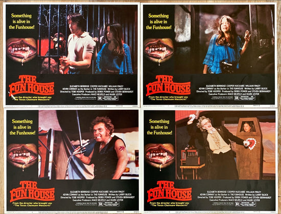 The Funhouse, 4 LCs 1981 Tobe Hooper