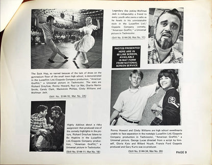 American Graffitti (1973) Pressbook