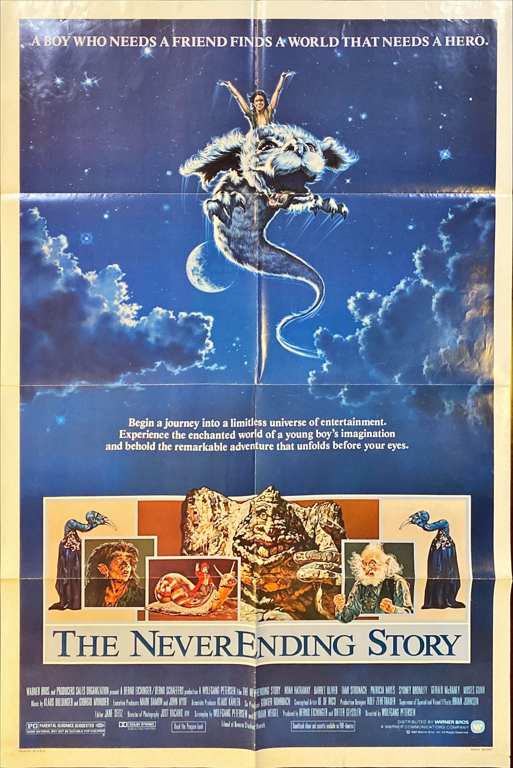(31) NEVERENDING STORY 1 sheet movie poster 1984 - PosterCollectors.xyz