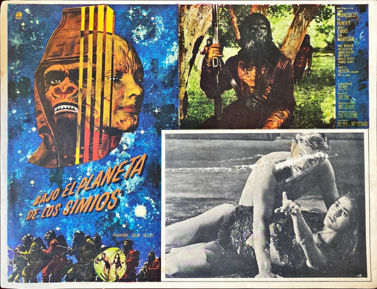 Beneath the Planet of the Apes (1970) 5x Lobby Cards - MX