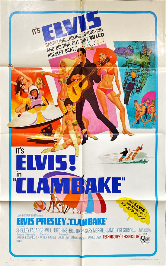 Clambake (1967) One Sheet Movie Poster