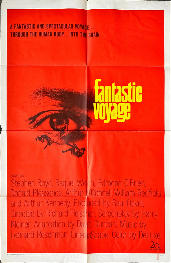 Fantastic Voyage (1966) One Sheet Movie Poster