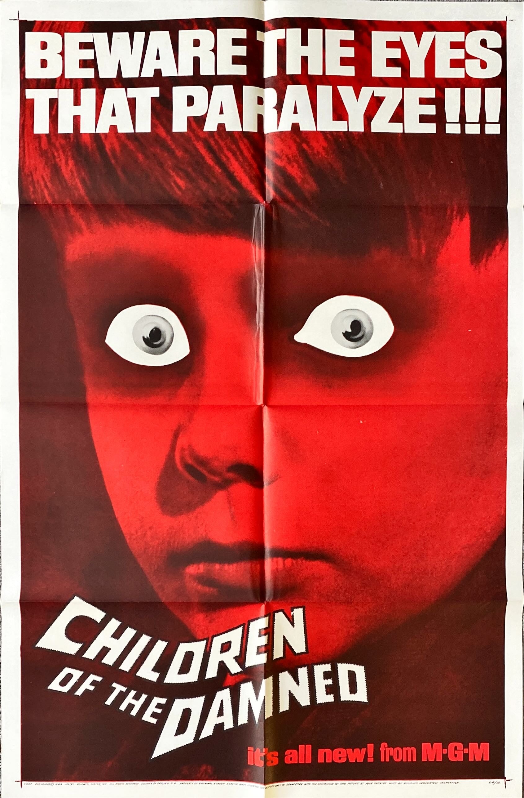 #792 CHILDREN OF THE DAMNED 1sh 1964
