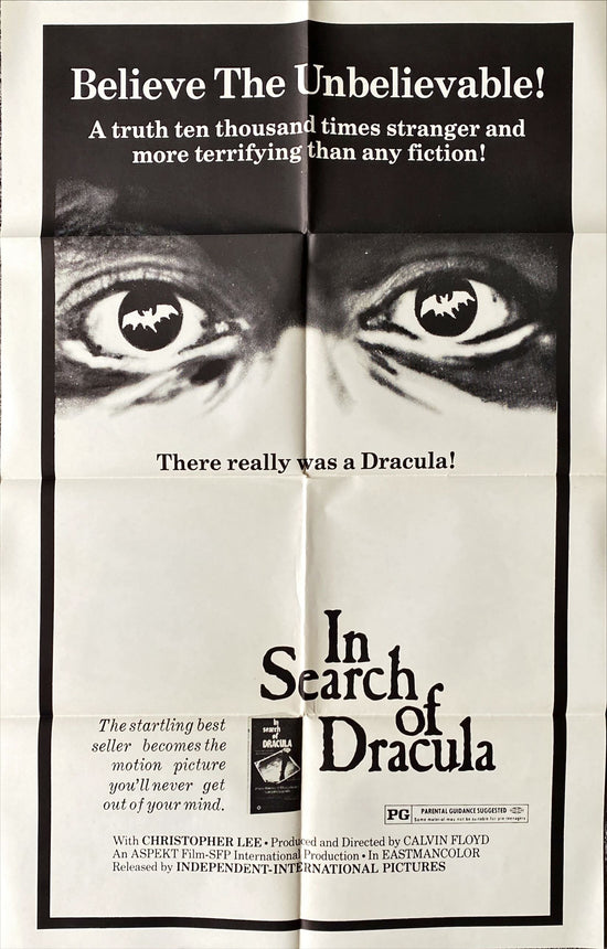 In Search of Dracula (1975) One Sheet Movie Poster