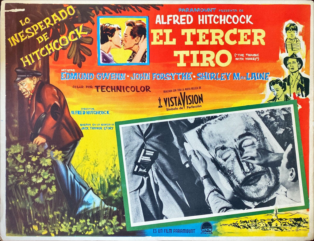 The Trouble with Harry () 3x Lobby Cards - MX, Hitchcock