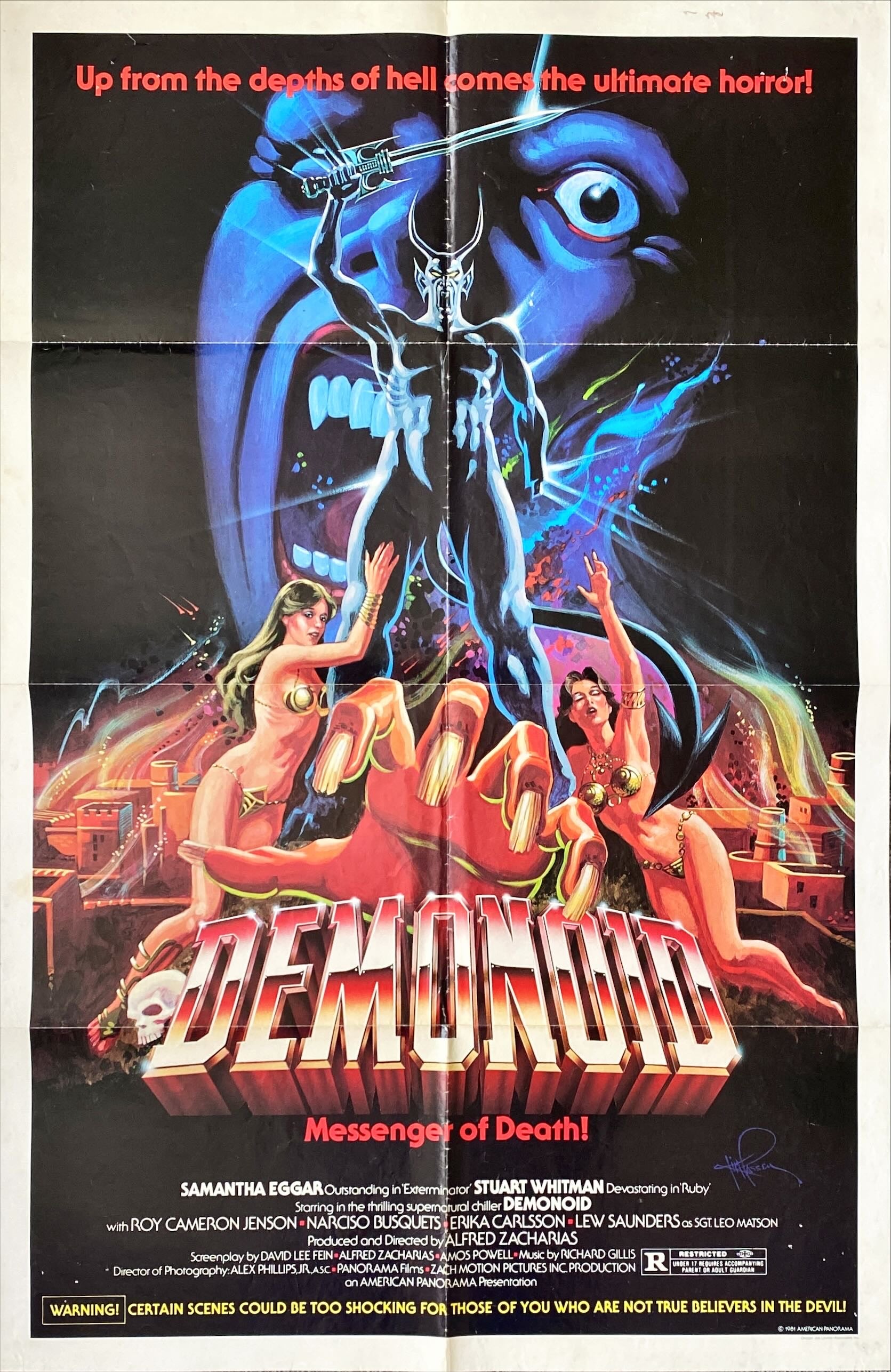#801 DEMONOID 1sh '81