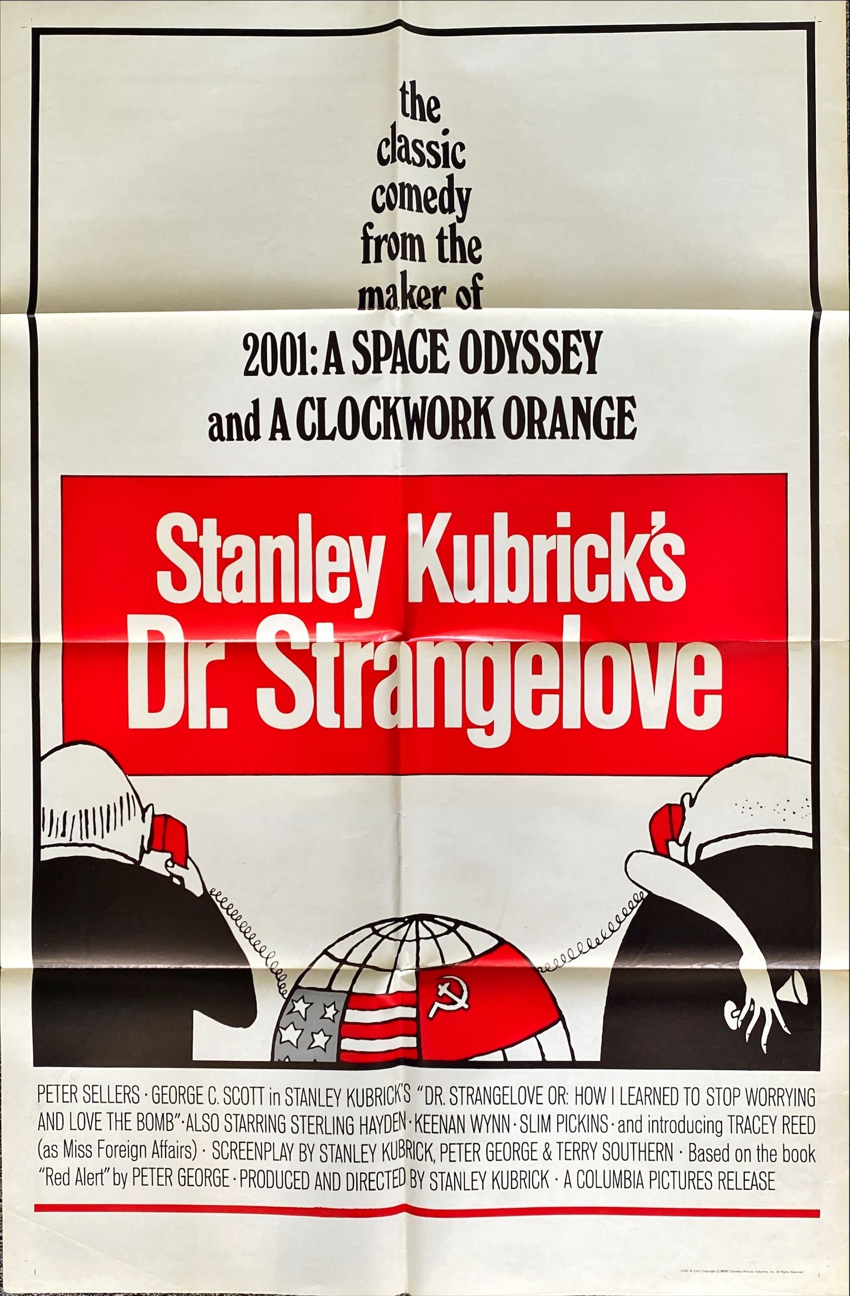 #766 DR. STRANGELOVE Stanley Kubrick -  Peter Sellers