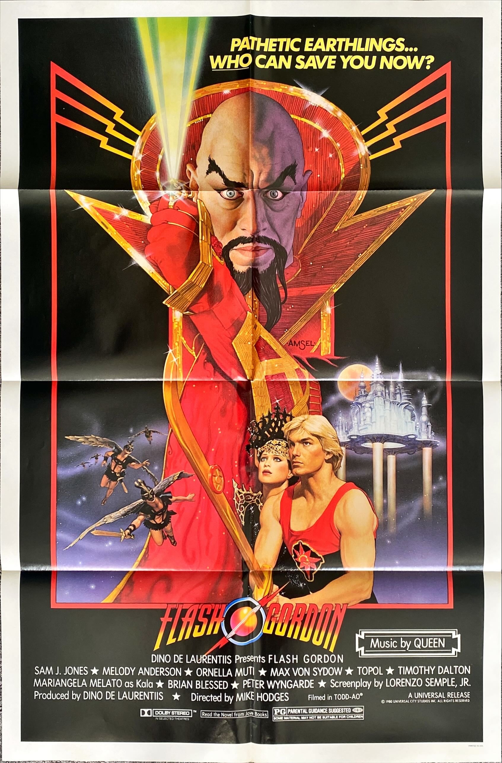 Flash Gordon (1980) One Sheet Movie Poster