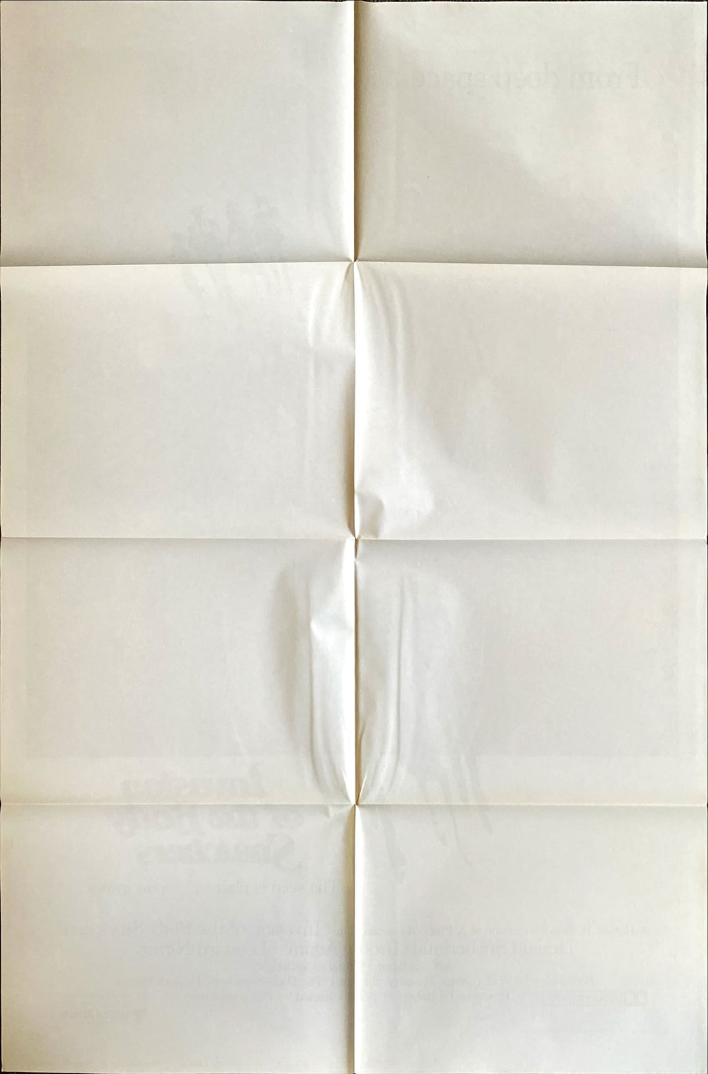 Invasion of the Body Snatchers (1978) One Sheet Movie Poster - Advance