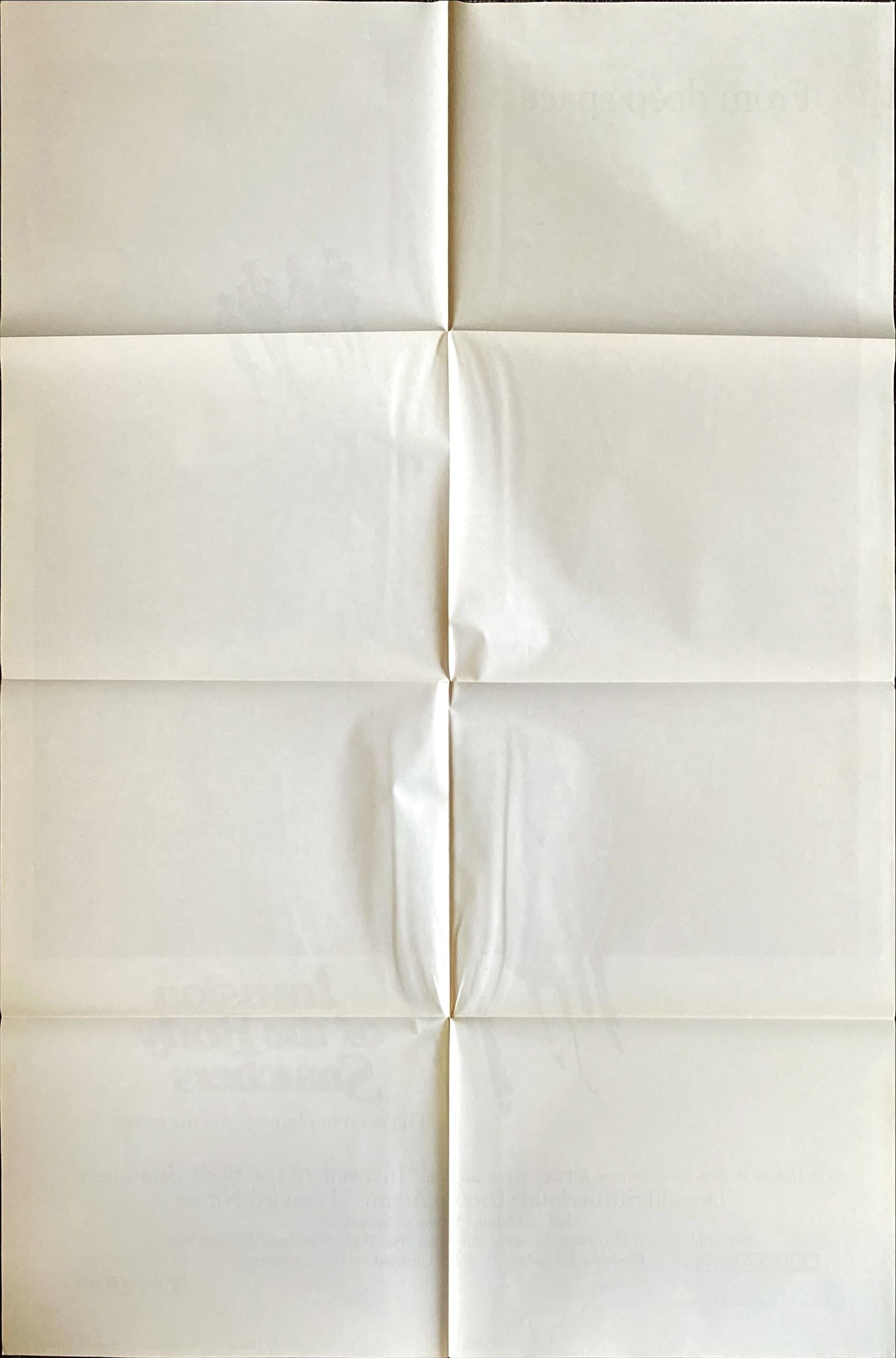 Invasion of the Body Snatchers (1978) One Sheet Movie Poster - Advance