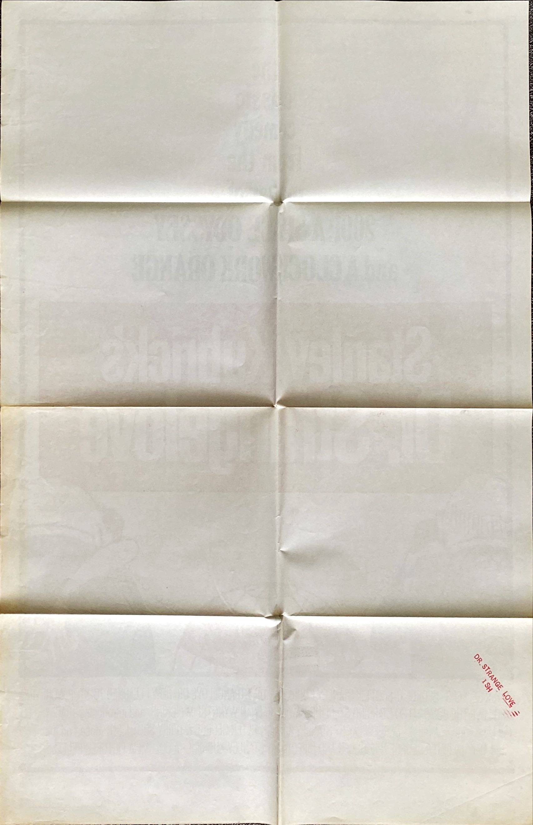 #766 DR. STRANGELOVE Stanley Kubrick -  Peter Sellers