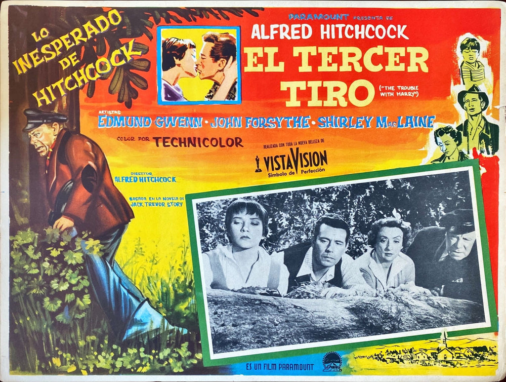 The Trouble with Harry () 3x Lobby Cards - MX, Hitchcock