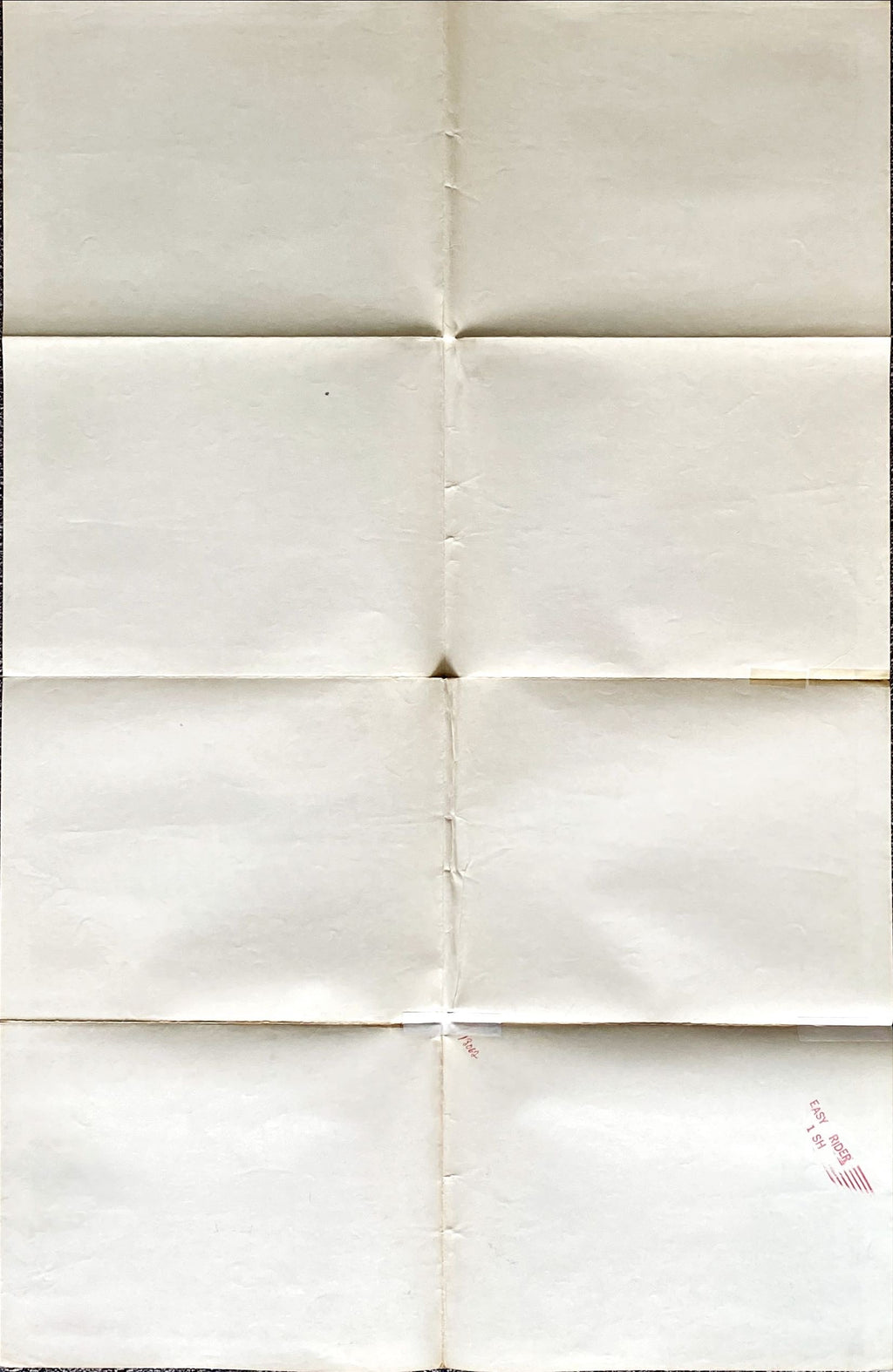 Easy Rider (1969) One Sheet Movie Poster - R'72