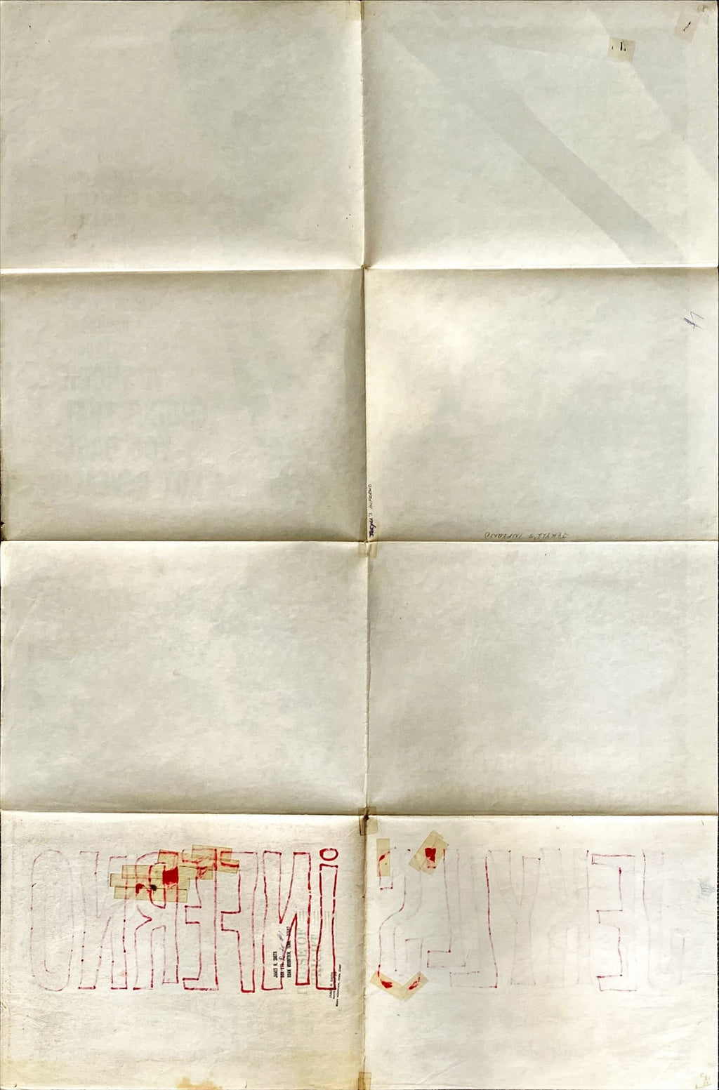 Jekylls Inferno (1961) One Sheet Movie Poster