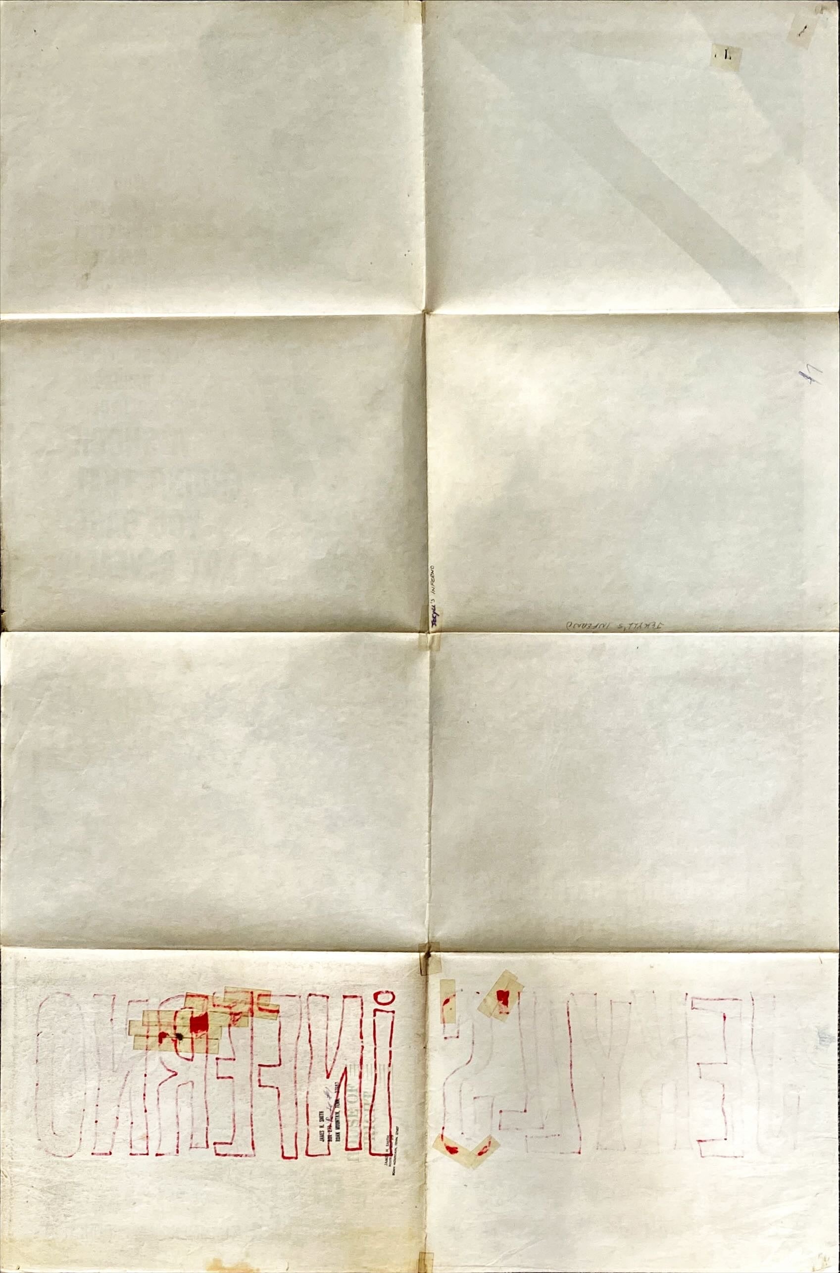 Jekylls Inferno (1961) One Sheet Movie Poster