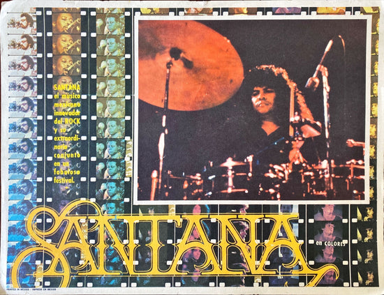 Santana - Mexican Lobby Card x2