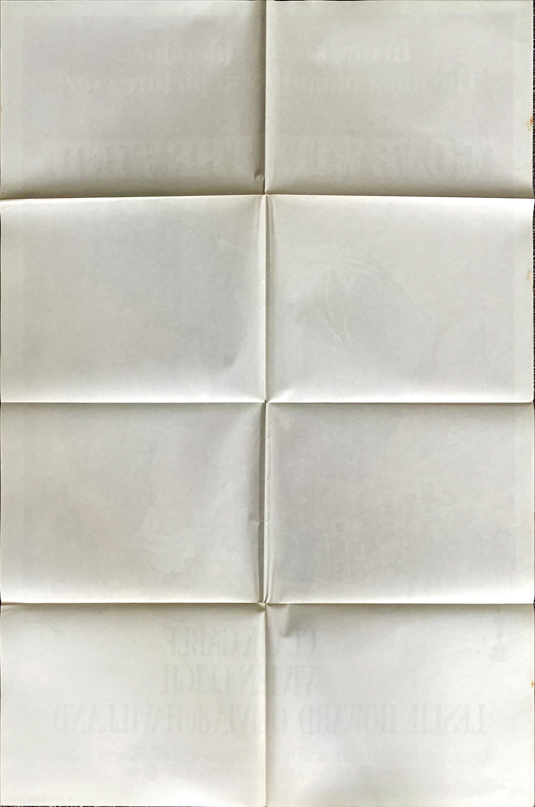 Gone with the Wind (1939) One Sheet Movie Poster - R'70